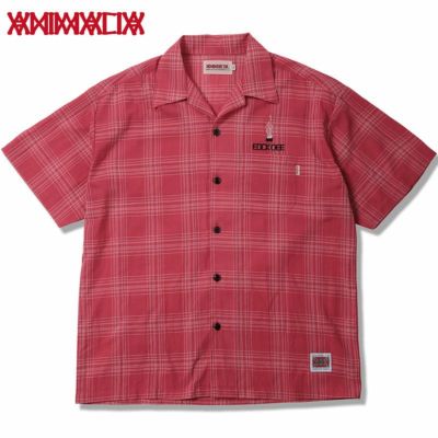 アニマリア ANIMALIA  SLIGHT PLAID SHIRTS(RED)