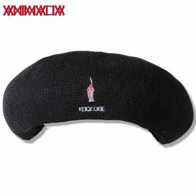 アニマリア ANIMALIA  SLIGHT BERET(BLACK)