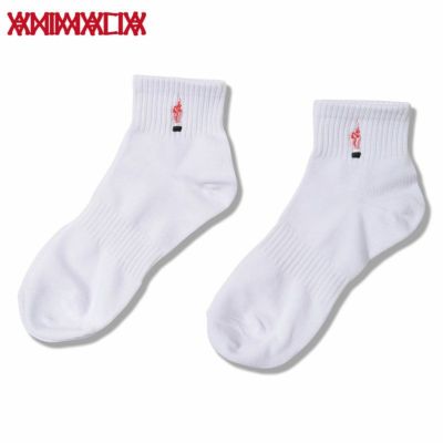 アニマリア ANIMALIA SHORT SOX 2PAC - FXXK OFF -(WHITE)