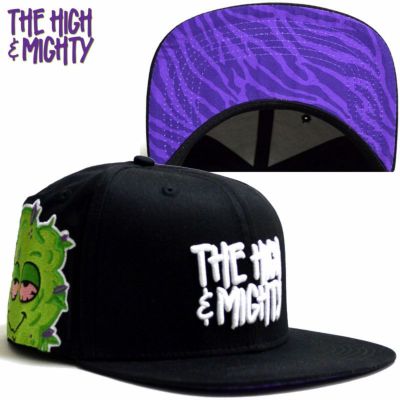 ハイアンドマイティー THE HIGH&MIGHTY SIDE BURNIE SNAPBACK (BLACK)
