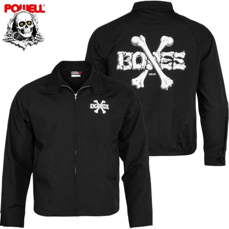 パウエルペラルタ POWELL PERALTA CROSS BONES OG JACKET(BLACK