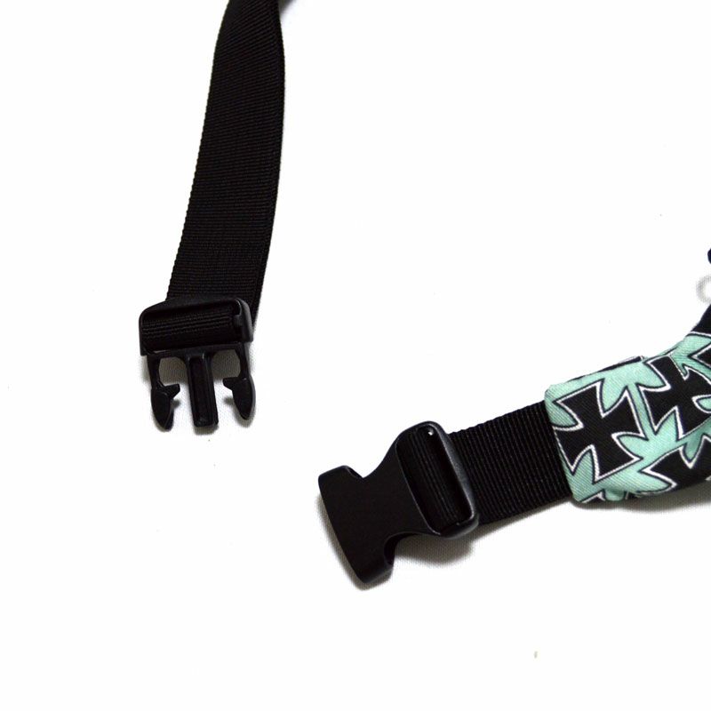 life's a beach ライフズアビーチ　ウエストバッグ ライフズアビーチ Life's A Beach WARP別注 WAIST POUCH IRON CROSS