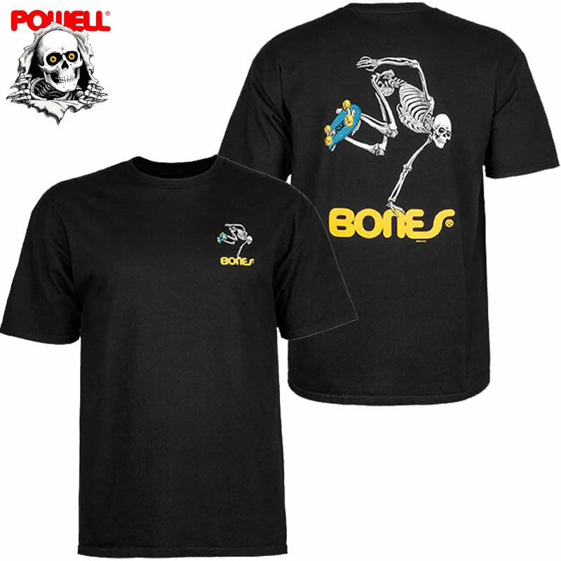パウエルペラルタ POWELL PERALTA SKBD SKELTON S/S TEE(BLACK