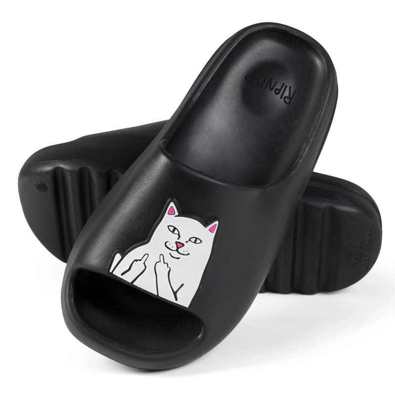 RIPNDIP Lord Nermal スライドサンダル 2色 Multi Black 送料込