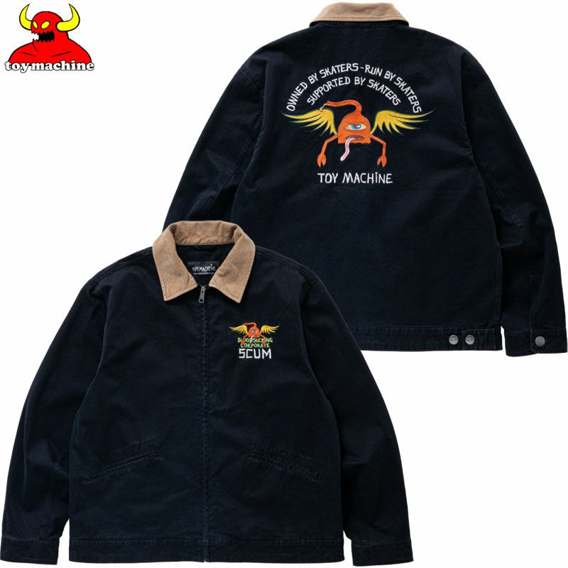 トイマシーン TOY MACHINE WINGED SECT EMBRO. WORK JACKET