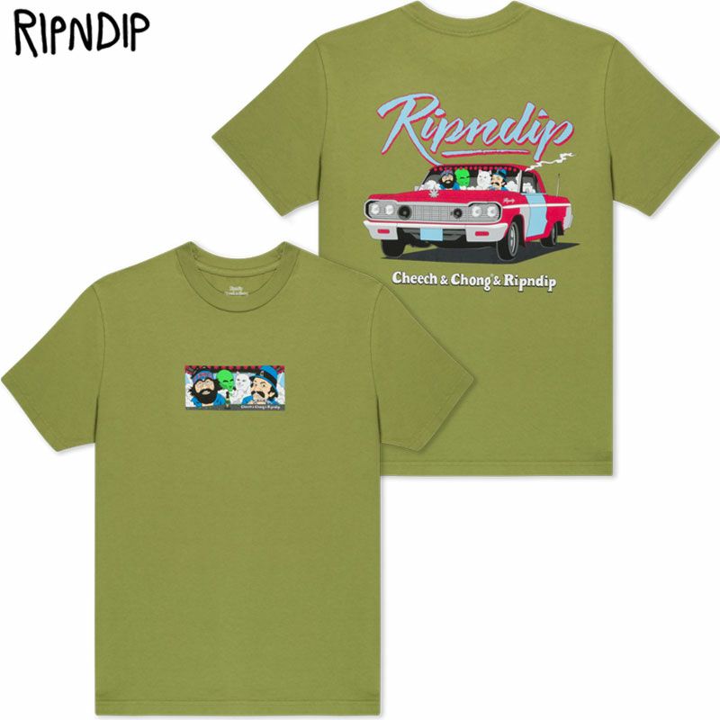 ◆RIPNDIP◆/We were here Tシャツ 送料込 We Were Here Tee (Charcoal) – RIPNDIP