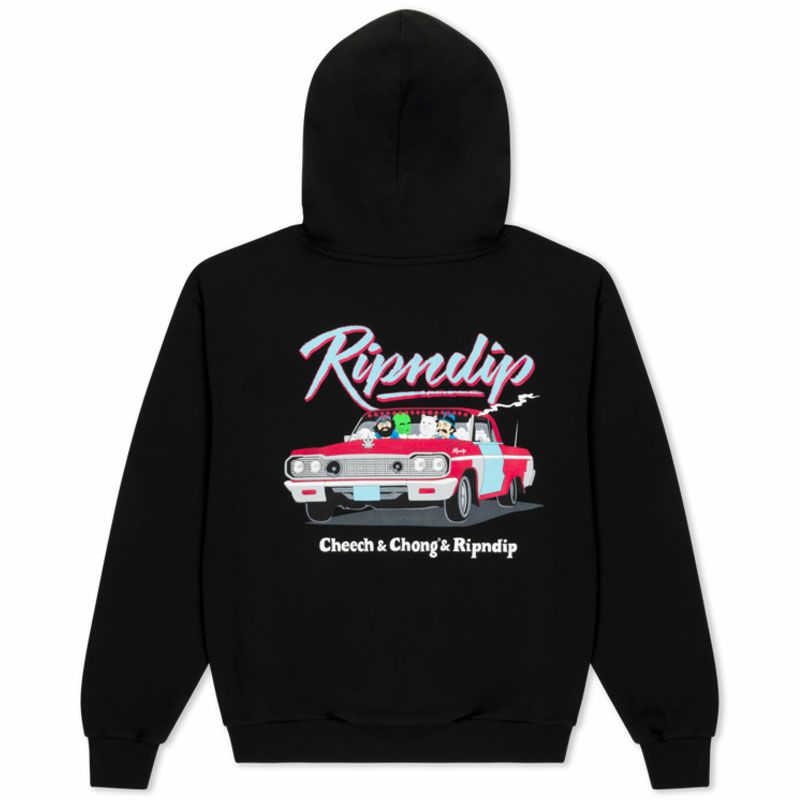 リップンディップ RIPNDIP RIDERS HOODIE(BLACK) | 大阪心斎橋