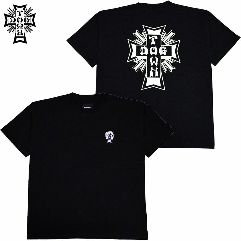 ドッグタウン DOGTOWN クロスロゴ 半袖Tシャツ(WHITE) | 大阪心斎橋