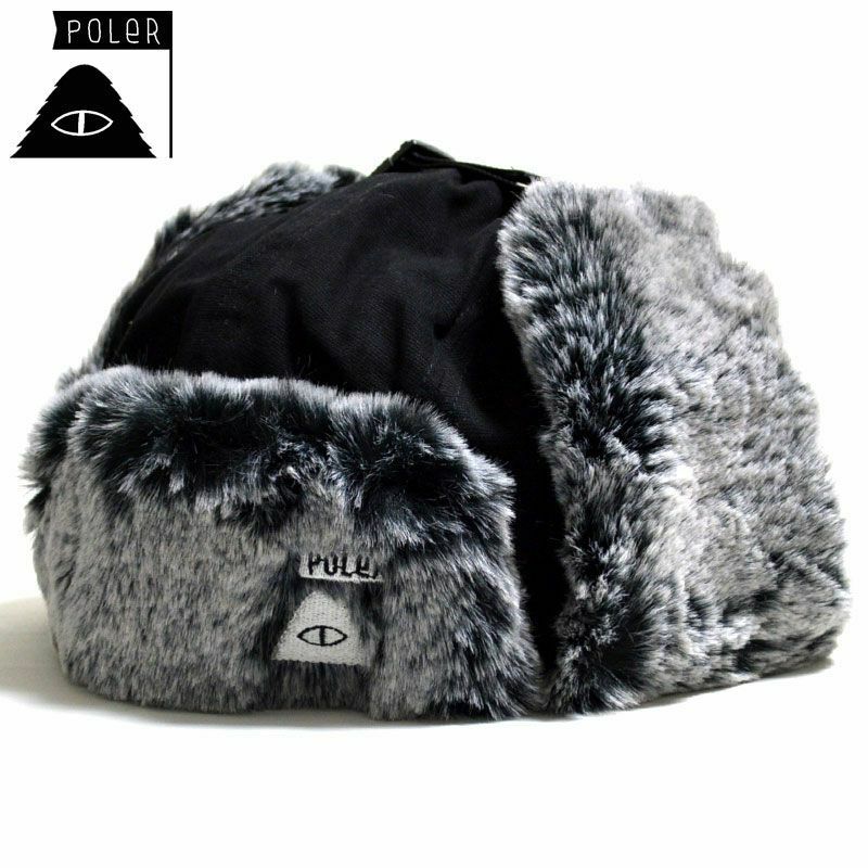 MILITARY FUR VISOR CAP(BLACK)