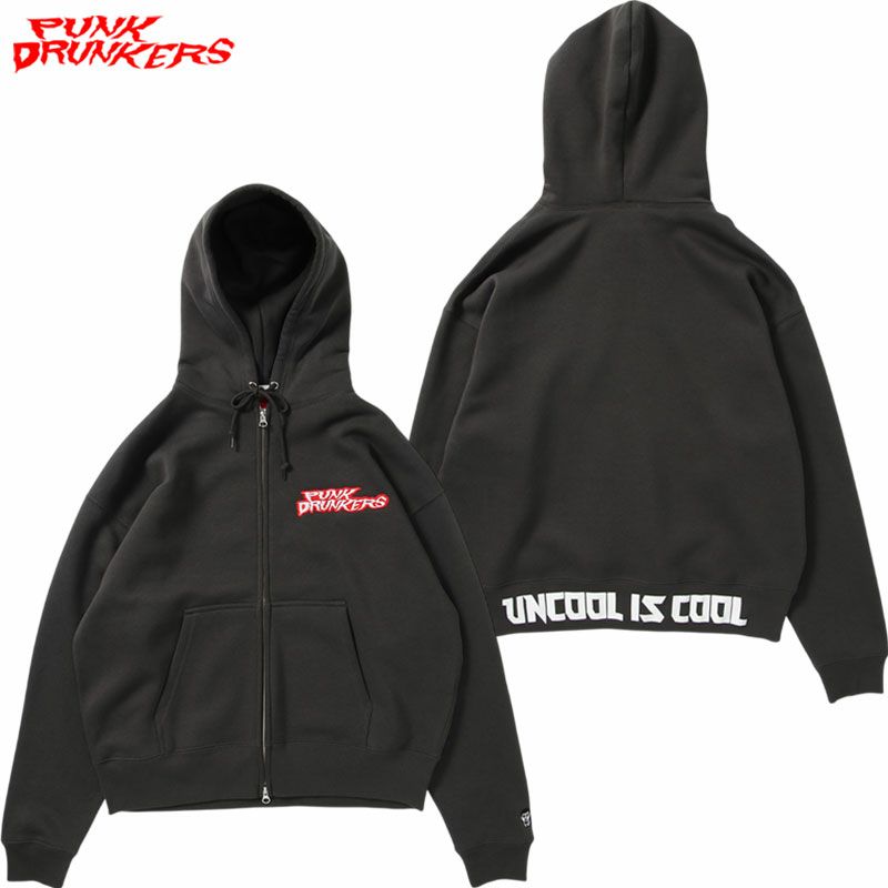 パンクドランカーズ PUNK DRUNKERS ギザロゴZIPパーカ(SUMI) | 大阪