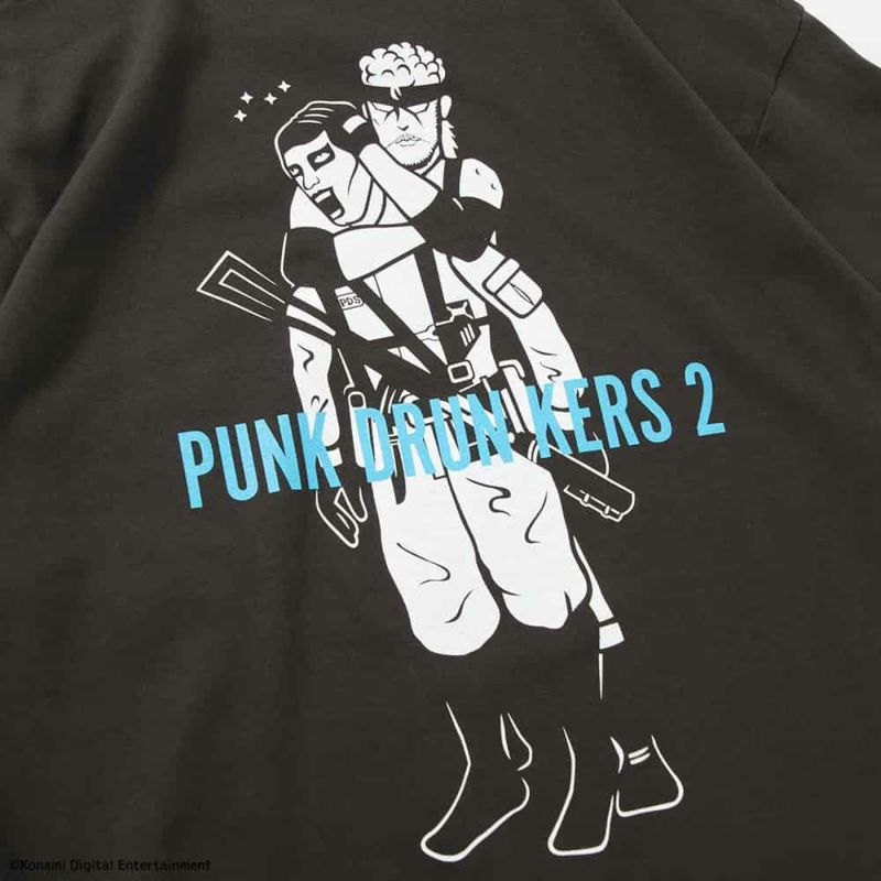 パンクドランカーズ PUNK DRUNKERS [PDSxMGS]あいつスタンTEE(SUMI