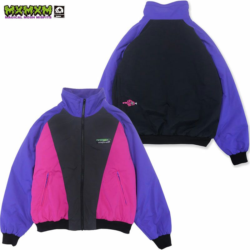 MxMxM NYLON FLEECE JKT(PURPLE)